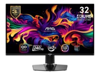 MSI MAG 321UPX QD-OLED 31.5' 3840 x 2160 (4K) HDMI DisplayPort USB-C 240Hz