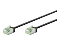 goobay CAT 8.1 U/FTP, PiMF 25cm Patchkabel Sort