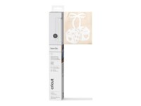 Cricut Iron-on Flocked Varmeoverførselsmateriale Hvid