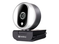 Sandberg Streamer USB Webcam Pro 1920 x 1080 Webkamera Fortrådet