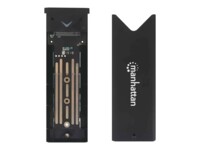 Manhattan Ekstern Lagringspakning USB 3.2 (Gen 2) M.2 Card / SATA 6Gb/s