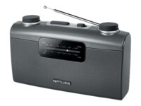 Muse M-058 R Privat radio Grå
