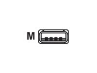 Datalogic USB-kabel 2m Sort