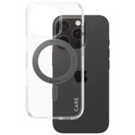 PanzerGlass CARE by Feature Case Transparent w. Black Kickstand & MagSafe iPhone 16 Pro Beskyttelsescover Transparent Apple iPhone 16 Pro