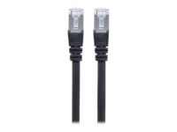 Intellinet Network Patch Cable, Cat6, 7.5m, Black, Copper, S/FTP, LSOH / LSZH, PVC, RJ45, Gold Plated Contacts, Snagless, Booted, Polybag CAT 6 SFTP, PiMF 7.5m Patchkabel Sort