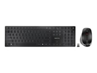 CHERRY DW 9500 SLIM Tastatur og mus-sæt Saks Trådløs