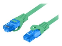 Lanberg CAT 6a S/FTP 0.5m Patchkabel Grøn RAL 6024