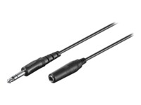 goobay Audiokabel 5m Sort