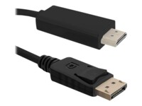 Qoltec Videoadapterkabel 3m Sort