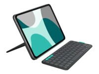 Logitech Flip Folio Tastatur og folio-kasse Trådløs Fransk