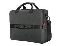 Wenger Rygsæk 16' 100 % genbrugt polyester Genbrugt PET-flaskemateriale Sort Grå