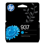 HP 937 Cyan 800 sider Blæk