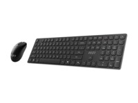 MSI FORGE K210 COMBO Sæt med mus og tastatur Saks Trådløs USA