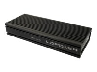 LC Power Ekstern Lagringspakning USB 3.2 (Gen 2x2) M.2 NVMe Card