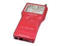 LogiLink 5 in 1 Cable Tester Netværkstestersæt Kobber