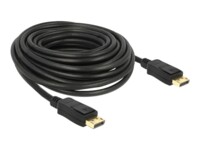 Delock Display kabel 10m Sort