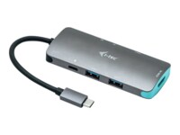 i-Tec USB-C Metal Nano Dock 4K HDMI + Power Delivery USB-C 3.1 Dockingstation