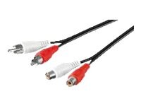 goobay AVK 125-1000 Forlængerkabel til video / audio 10m