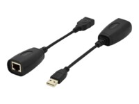 DIGITUS DA-70139-2 Transmitter and Receiver Units USB-forlængerkabel
