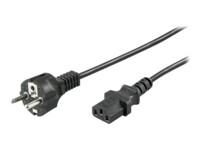 goobay Strømkabel 1.5m Sort
