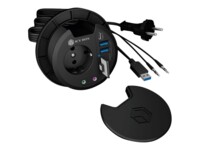 ICY BOX IB-HUB1430-CR Sort
