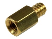 StarTech.com Metal Jackscrew Standoffs #6-32 - Jackscrew standoff - 0.2 in (pack of 50) - SCREWNUTM Låseskrue med afstandsstykke
