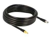 DeLOCK CFD400 LLC400 low loss 5m Forlængerkabel til antenne Sort