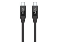 Unitek USB Type-C kabel 80cm Sort