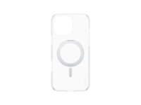 PanzerGlass CARE by Feature Case Transparent w. Silver Kickstand & MagSafe iPhone 16 Pro Max Beskyttelsescover Transparent