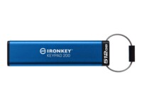 Kingston IronKey Keypad 200 512GB USB 3.2 Gen 1 USB stick Blå