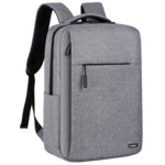 Nilox NXBK035 Bæretaske 39,6 cm (15.6') Polyester Grå
