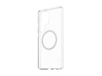 PanzerGlass CARE by Flagship Case Transparent Urban Combat w. White Qi Compatible Samsung Galaxy S25 Ultra Beskyttelsescover Transparent Samsung Galaxy S25 Ultra