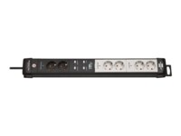 brennenstuhl Connect Premium Smart strømstrip 6-stik Sort 3m