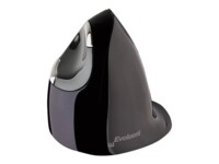 Evoluent VerticalMouse D Medium Laser Kabling Sort Grå