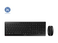 CHERRY STREAM DESKTOP Sæt med mus og tastatur Saks Trådløs Tysk