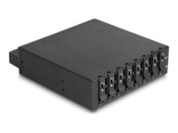 DeLOCK Lagrings mobil rack M.2 Sort