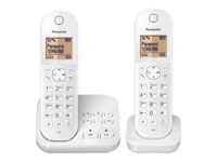 Panasonic KX-TGC422G Trådløs telefon Ingen nummervisning Hvid