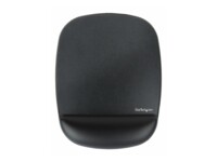 StarTech.com Mouse Pad Hand rest, 6.7x7.1x 0.8in (17x18x2cm), Ergonomic Mouse Pad Wrist Support, Desk Wrist Pad w/ Non-Slip PU Base, Cushioned Gel Mouse Pad w/ Palm Rest Musemåtte med håndledsstøtte
