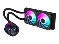 Aorus WATERFORCE X II 240 Vandkøler 1-pack Sort Hvid 120 mm