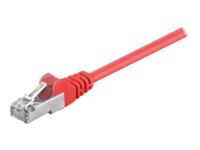 goobay CAT 5e SF/UTP 10m Netværkskabel Rød