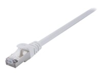 V7 CAT 7 Kabel med afskærmning med folie og kobberfletning (SFTP 1m Patchkabel Hvid