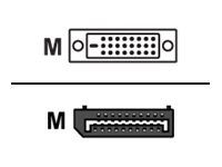 Prokord Videoadapterkabel 2m Sort