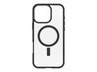 OtterBox React Series Beskyttelsescover Sort krystal (klar/sort) Apple iPhone 16 Pro Max