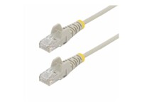 StarTech.com 5m Gray Slim CAT6 Ethernet Cable, Snagless, 28AWG, LSZH CAT 5/5e/6 Ikke afskærmet parsnoet (UTP) 5m Patchkabel Grey