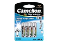 Camelion Digi Alkaline AAA type Standardbatterier 1250mAh