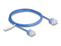DeLOCK CAT 6 Ikke afskærmet parsnoet (UTP) 1m Patchkabel Blå