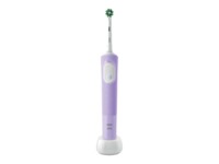 Oral-B Vitality Pro Elektrisk Tandbørste Lilla Hvid