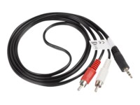 Lanberg Audiokabel Sort 1.5m