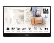 MSI PRO MP161DE E2 16' 1920 x 1080 (Full HD) Mini HDMI USB-C 60Hz