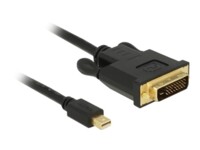 Delock Videoadapterkabel 5m Sort